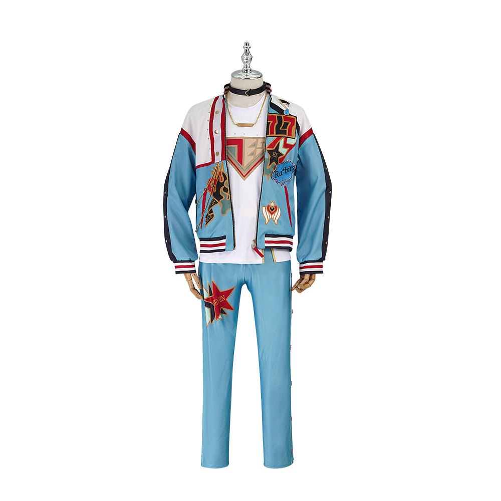 Ensemble Stars 7. Jubiläum Cosplay Kostüm - Team Uniform Jacke, Hemd und Hose für Männer