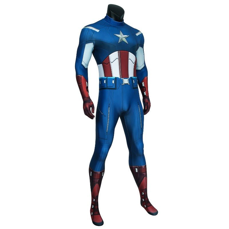 Captain America Kostüm Cosplay Anzug Steve Rogers The Avengers Outfit