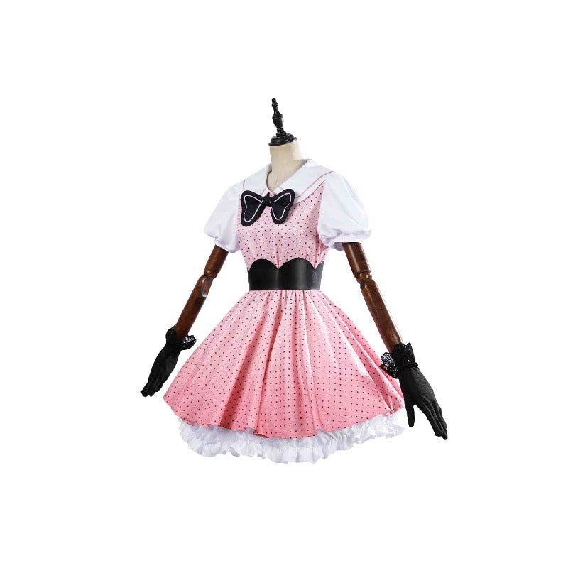Damen Anime Arima Kana Cosplay Kostüm Halloween Kleid Vollständiges Set Maßgeschneidert