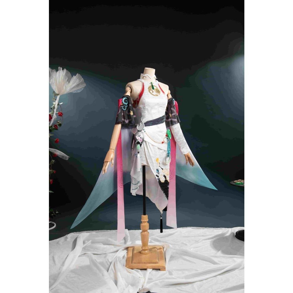 Zhezhi Cosplay Kostüm - Wuthering Waves Spiel Cosplay Outfit für Männer, Premium Qualität