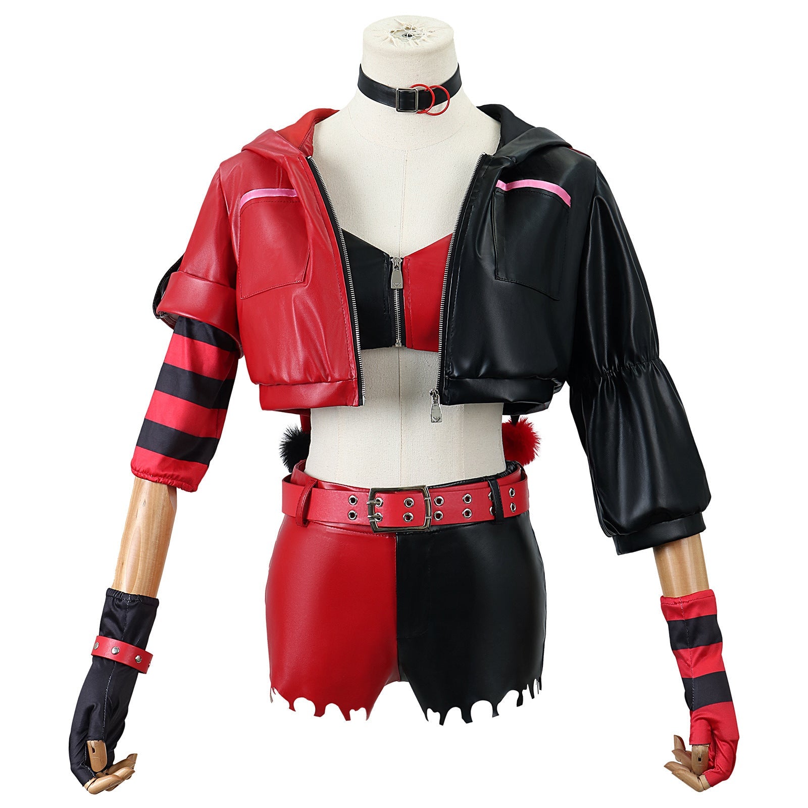 Suicide Squad - Harley Quinn Baseball Jersey: Offizielles DC Comics Inspiriertes Kostüm & Casual Wear