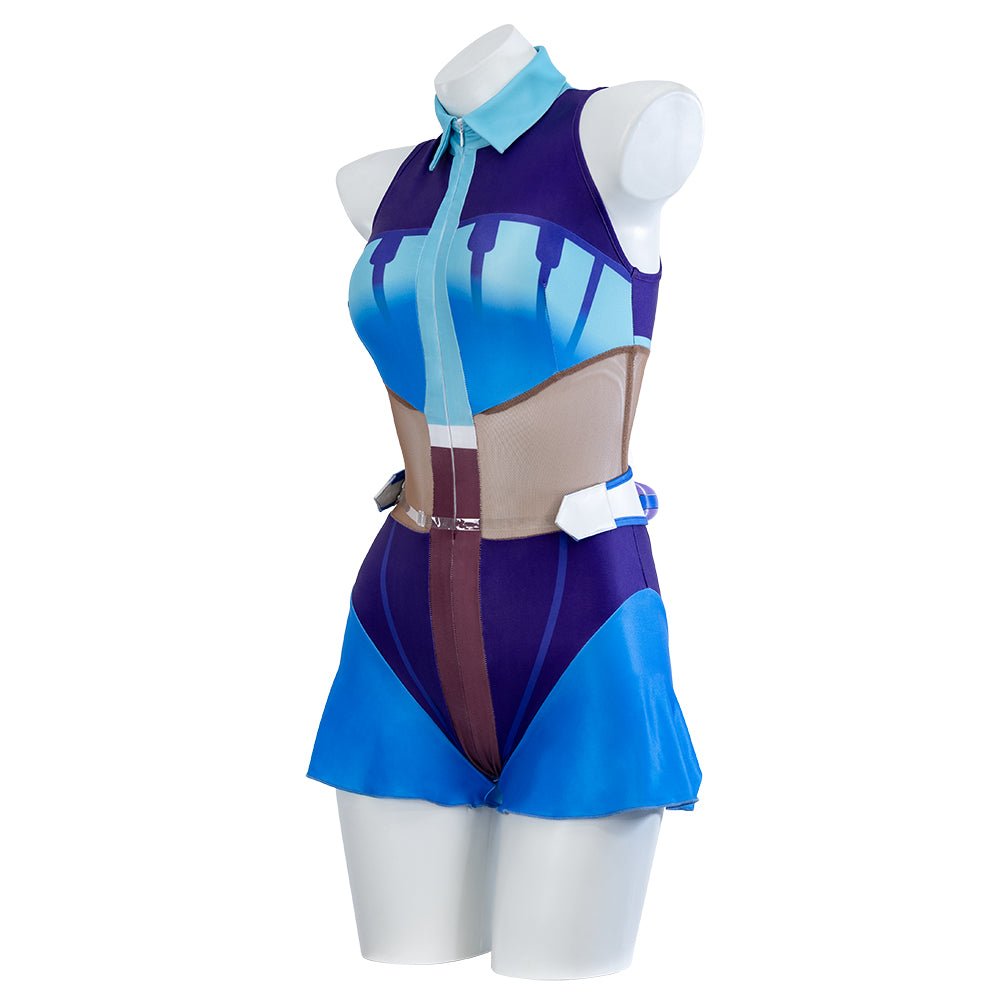 Wasser Miku Pokémon Anzug Cosplay Kostüm - Project Voltage Hatsune Miku Cosplay Outfit für Fans