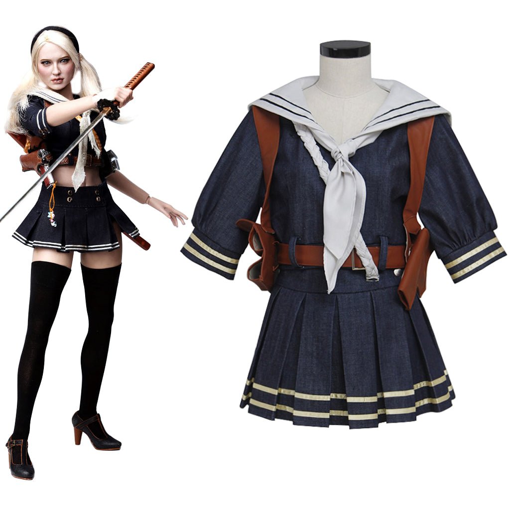 Sucker Punch Babydoll Emily Cosplay Kostüm | Erwachsene Halloween & Karneval Cosplay Outfit