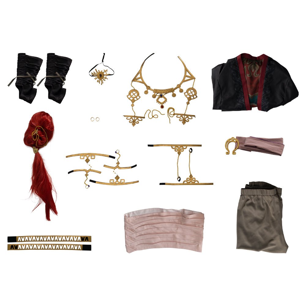 Ganondorf Cosplay Kostüm von The Legend of Zelda: Tränen des Königreichs - Spielinspiriertes Halloween Outfit