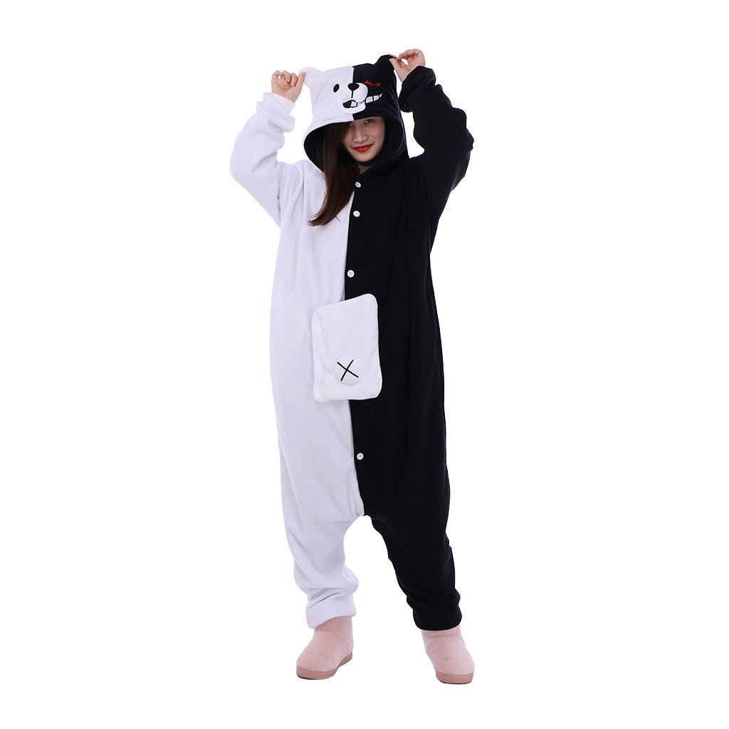 Danganronpa Monokuma Kigurumi Onesie – Ultimativer Komfort und Anime-Stil