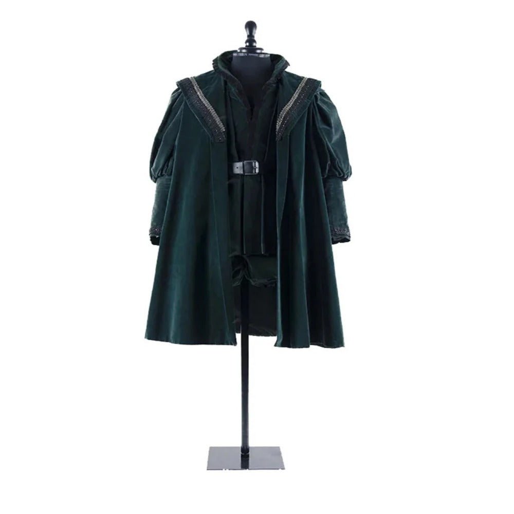 Tudor Regency Königskostüm - 18. Jahrhundert Elizabethanischer Adeliger Anzug für Männer | Silberkönig Mittelalter Kollektion