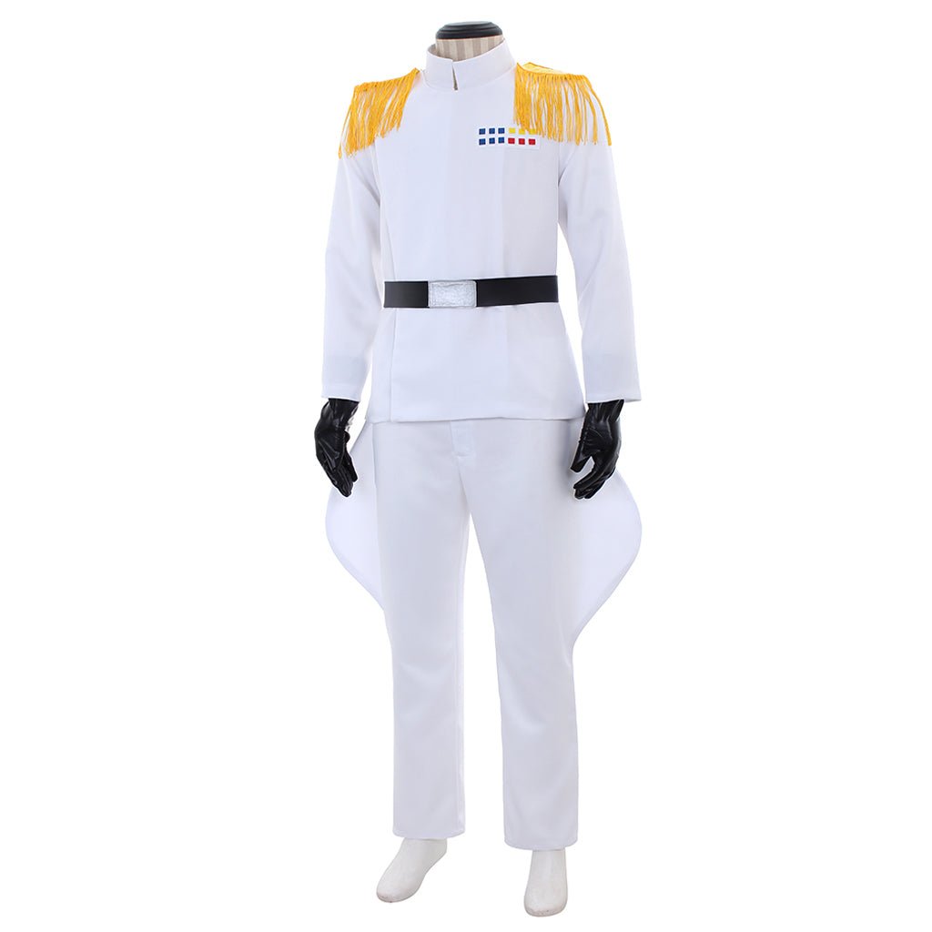 Star Wars Imperialer Offizier Weißes Großadmiral Uniform Cosplay Kostüm