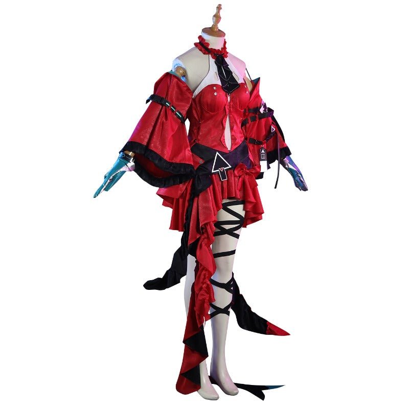 Arknights Skadi 2. Jubiläums Cosplay Kostüm Damen Rollenspiel Outfit