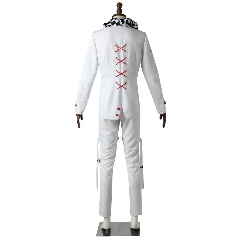 Kokichi Oma Cosplay Kostüm Perücke Outfit - Danganronpa V3 Ouma Anzug Umhang Hut für Halloween & Partys