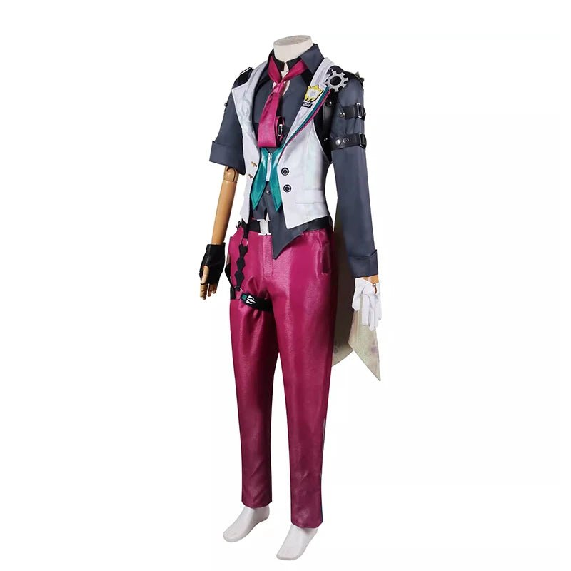 Honkai Star Rail Gallagher Cosplay Kostüm Sicherheitsbeamter Gallagher Männer Halloween Party Outfit mit Weinflasche
