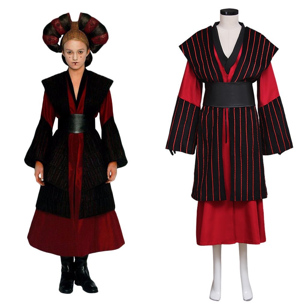 Star Wars Episode I Königin Padme Amidala Cosplay Kostüm | Maßgeschneidertes Erwachsenen-Outfit