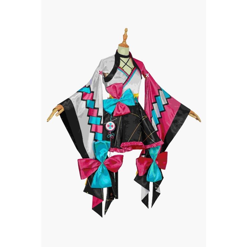 EChunchan Magical Mirai 2020 Kimono Cosplay Kostüm Sommerfest Kleidung Halloween Outfit