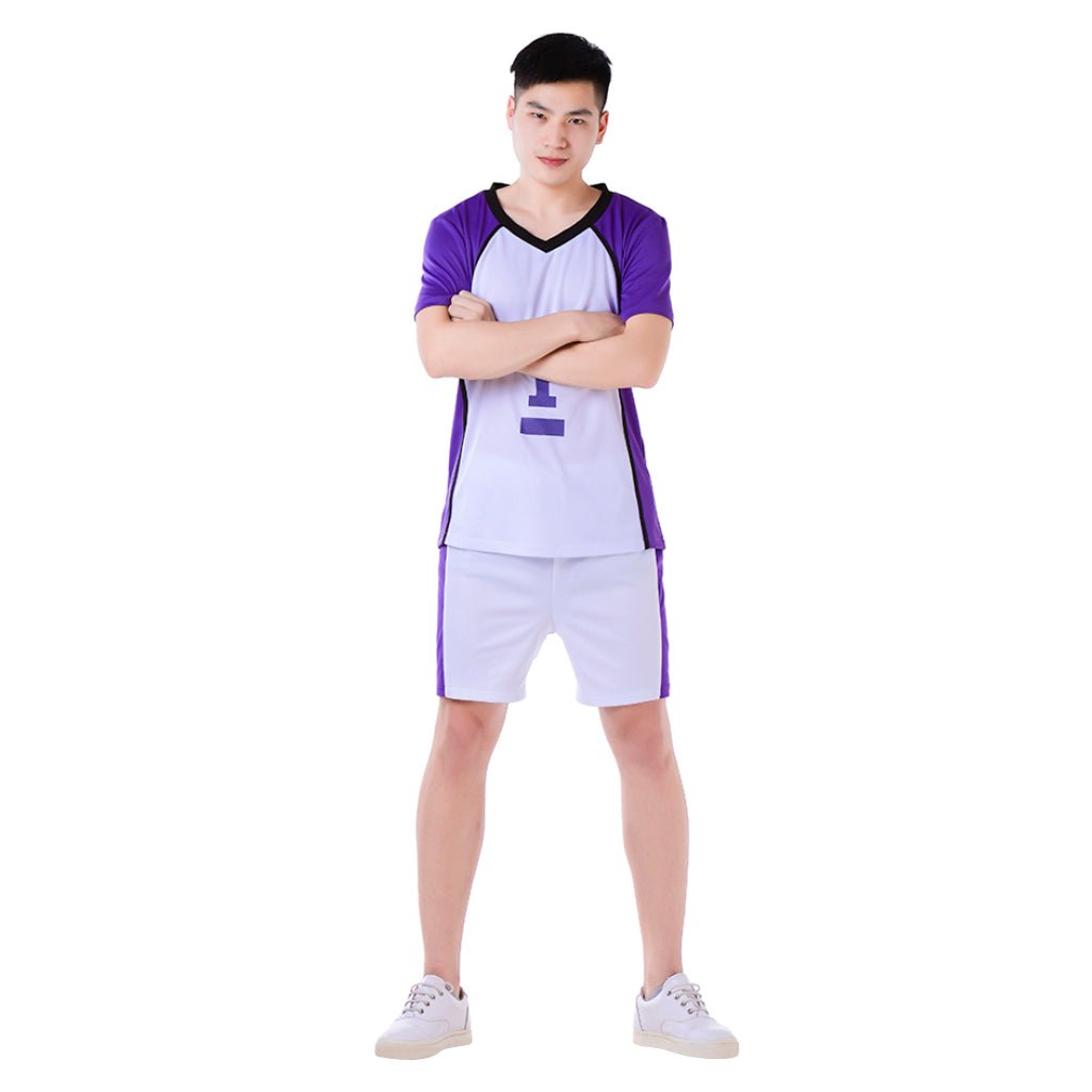 Haikyuu!! Shiratorizawa Akademie Wakatoshi Ushijima Cosplay Kostüm