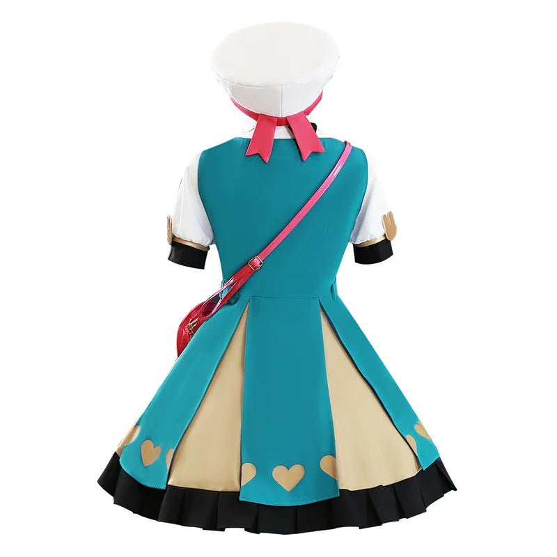 Spiel Genshin Impact 2024 FES Sigewinne Cosplay Kostüm Sigewinne Anzug mit Hut Halloween Damen Outfit