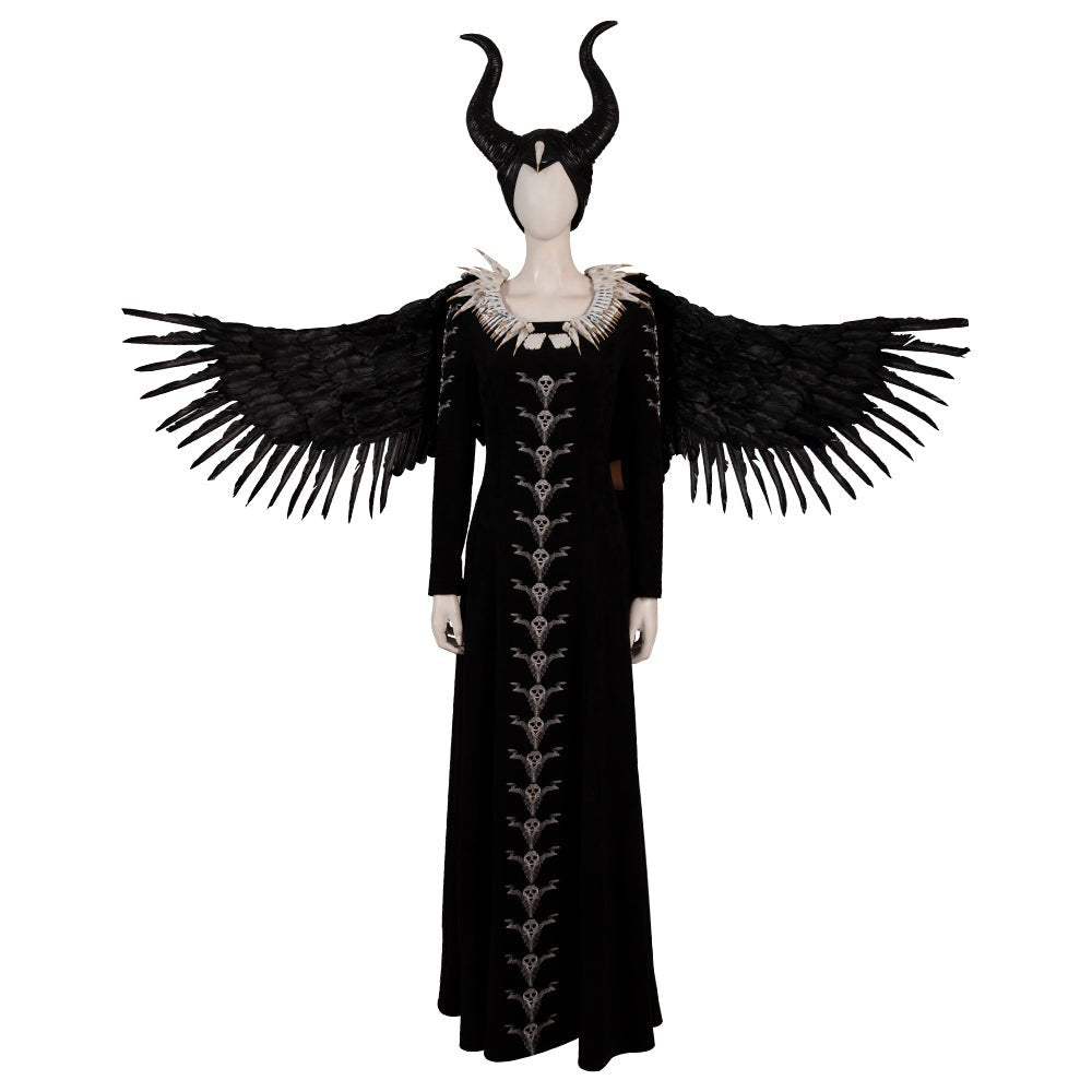 Maleficent Cosplay Kostüm aus dem Film Dornröschen