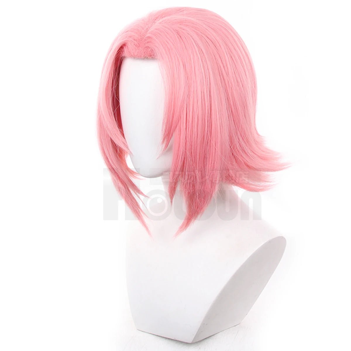 Anime Haruno Sakura Cosplay Perücke Rose Netz Synthetische Faser Größenverstellbar Hitzebeständig