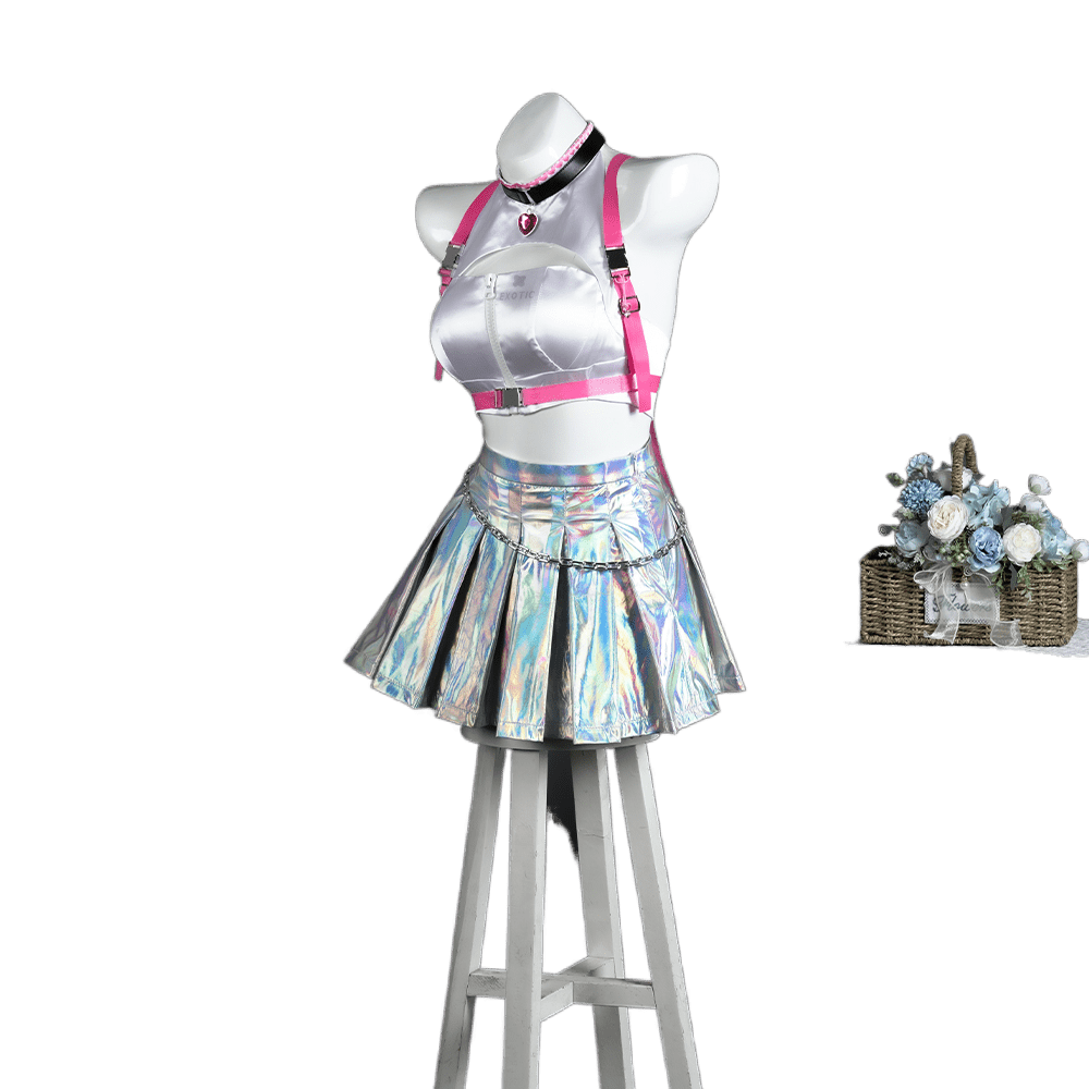 Siegesgöttin Cosplay - Ultraviolettes Synthetikfaserkostüm vom NIKKE Spiel