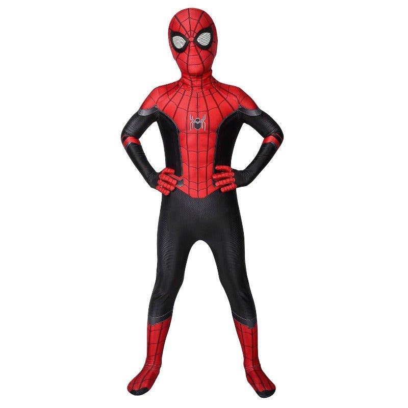 Jungen Marvel Spider-Man Zentai Anzug Kostüm - Webschleudernder Held Anzug mit Maske