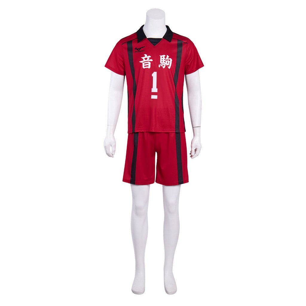 Haikyuu!! Nekoma High School NO.5 Kenma Kozume Team Jersey Cosplay Kostüm