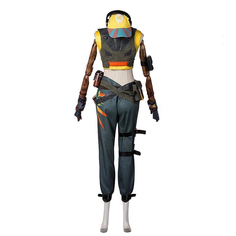 Spiel Valorant Raze Cosplay Kostüm Duelanten Raze Agentin Frauen Punk Uniform Halloween Party Outfit