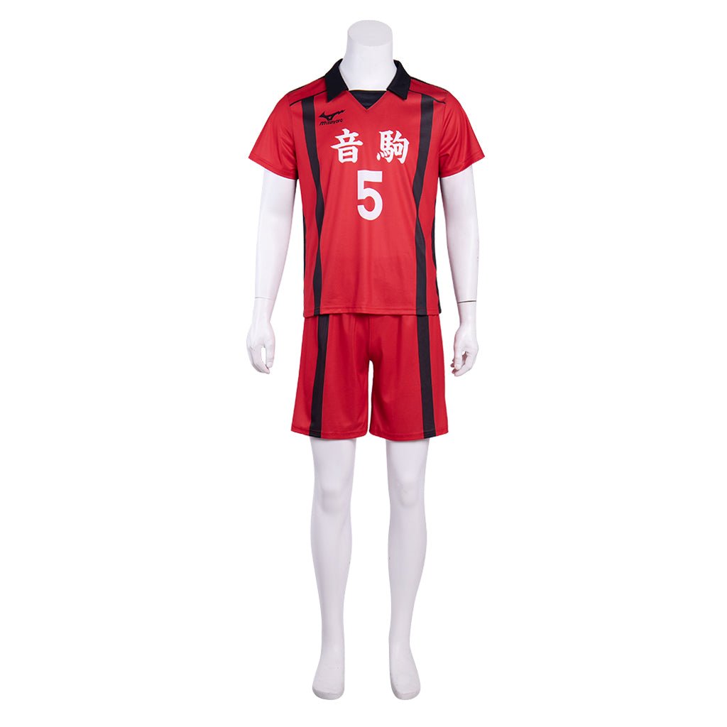 Haikyuu!! Nekoma High School Kenma Kozume Nr.5 Team Trikot Cosplay Kostüm