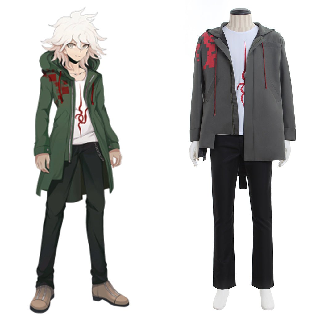 Koromai Cos Super Danganronpa 2 Komaeda Nagito Cosplay Kostüm