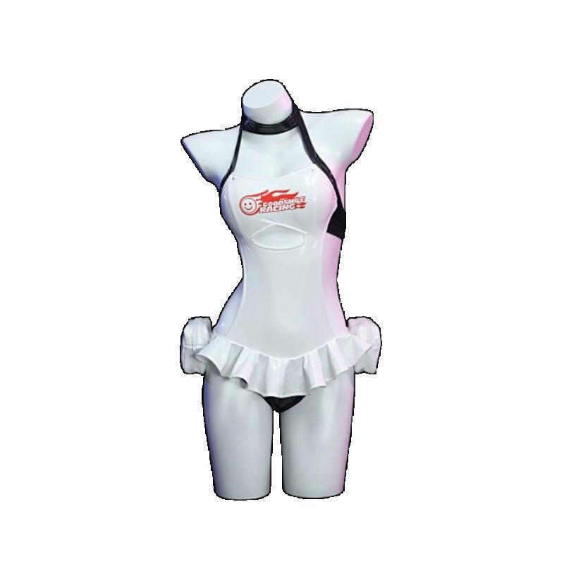 Hatsune Miku Racing Anzug Bikini Set Anime Cosplay Badeanzug für Sommer Strand Geschenk