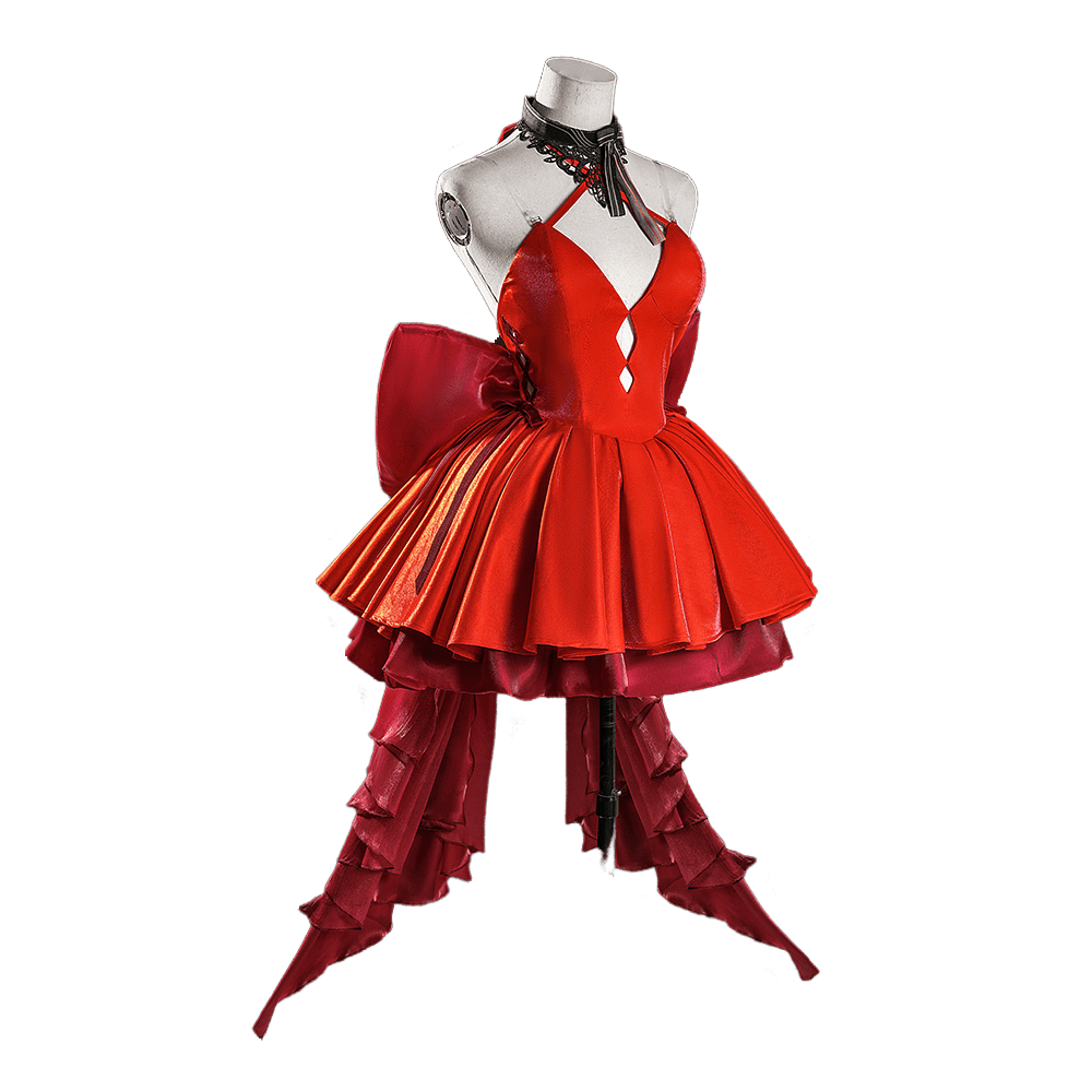 Asuka Langley Soryu Cosplay Kostüm - Neon Genesis Evangelion Anime Kleid