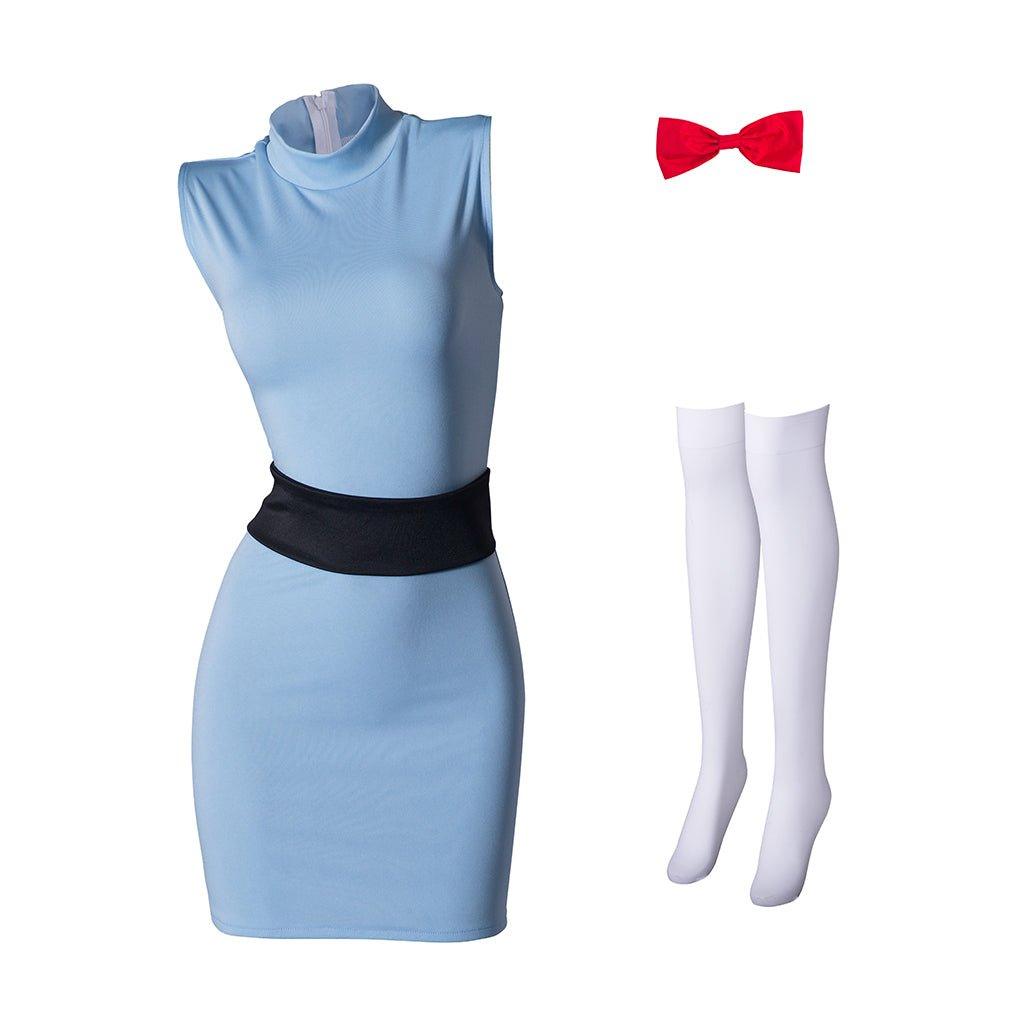 Blossom Bubbles Buttercup Cosplay Kostüm | Süße Rosa, Blau, Grün Kleider für Frauen | Halloween & Party Outfits
