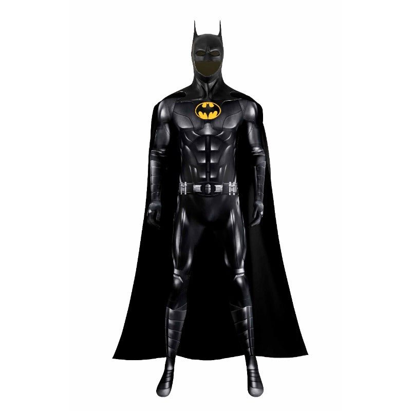 The Flash Batman Bruce Wayne Michael Keaton Cosplay Kostüm Anzug Umhang Maske