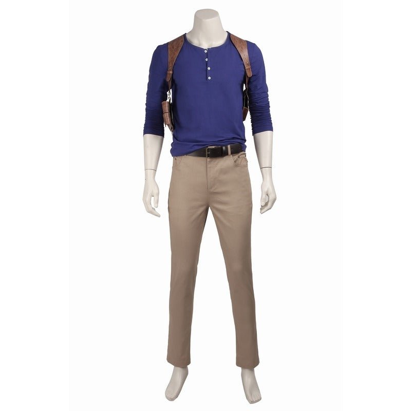 Nathan Drake Kostüm - Uncharted 4: A Thief's End Deluxe Cosplay Vollständiges Set