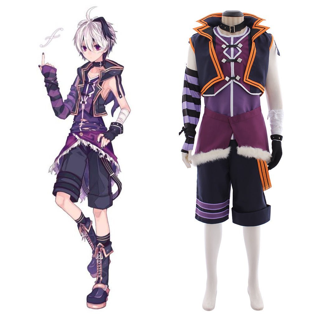Vocaloid 3-Blume Genderbend Cosplay Kostüm - Anime Punk Stil Outfit für Events und Conventions