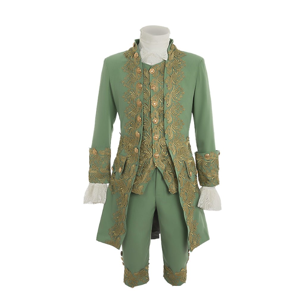 Deluxe Männliches Viktorianisches Prinz König Kostüm - Königliche Bühnen Theater Cosplay Anzug