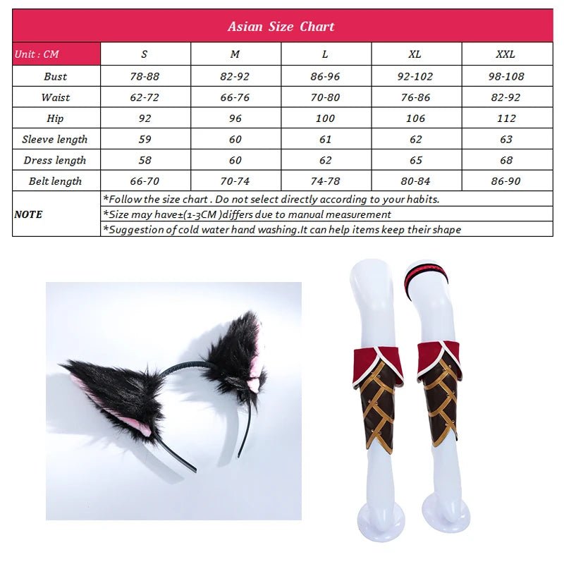 Spiel LOL Neunschwanzfuchs Ahri Cosplay Kostüm Ahri Cosplay Perücke