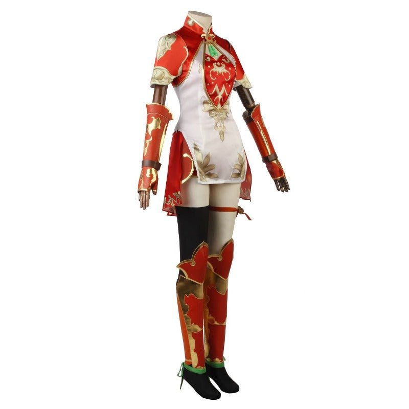 Sun Shangxiang Cosplay Kostüm - Dynasty Warriors 8 - Verwandlungsoutfit für Bühne, Halloween, Weihnachten