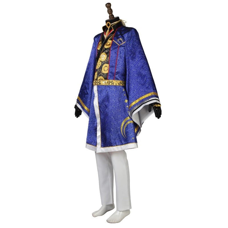 Anime Cosplay Kostüm: Mikazuki Munechika Outfit aus Touken Ranbu Musical 