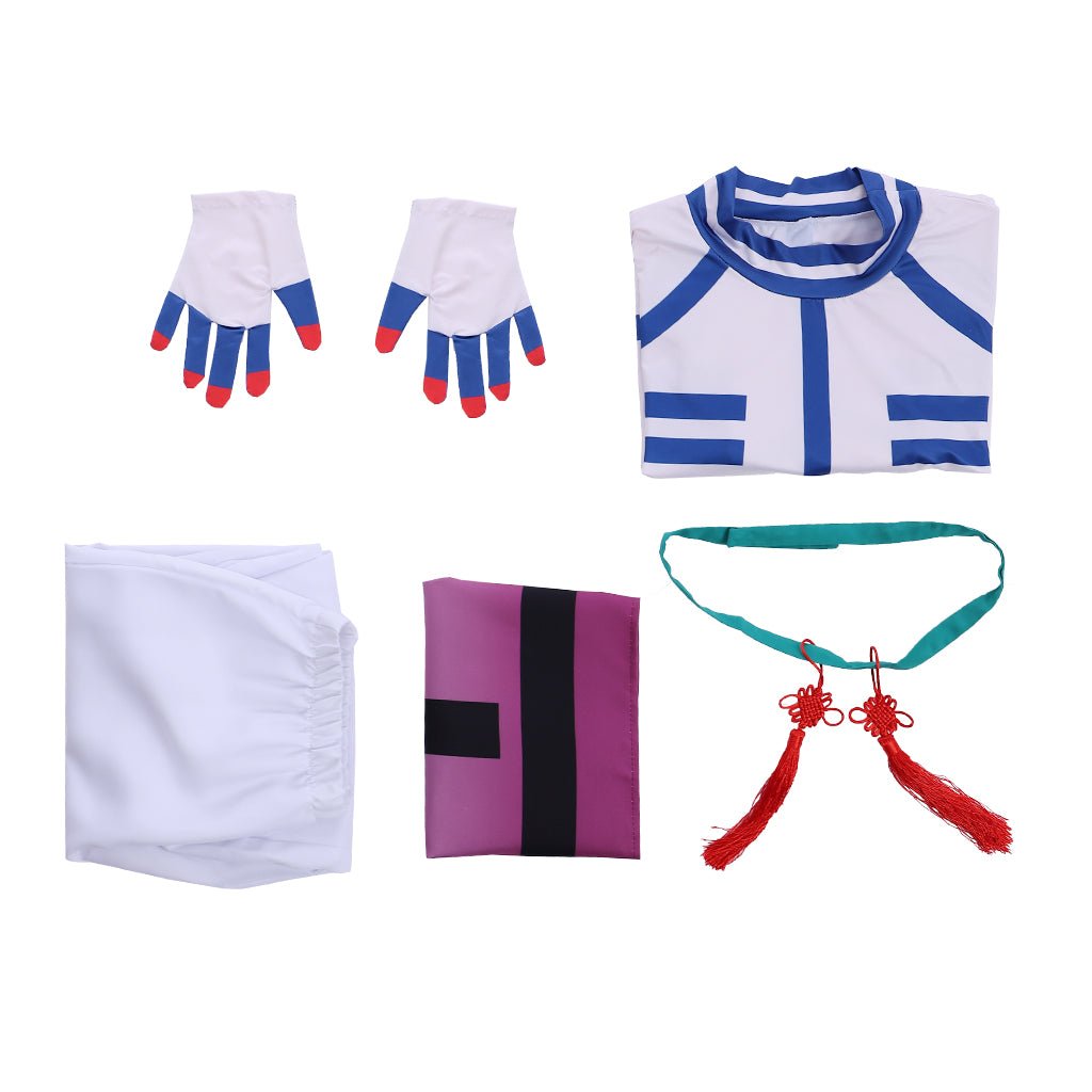 Demon Slayer Akaza Kostüm Cosplay Perücke Oberer Mond Drei Outfits