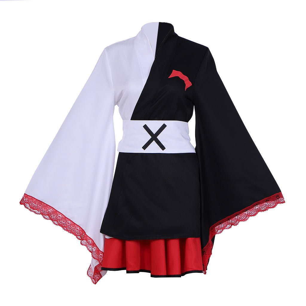 Danganronpa Monokuma Cosplay Pinafore Kimono Damenkleid – Anime Kostüm für Cosplay & Events