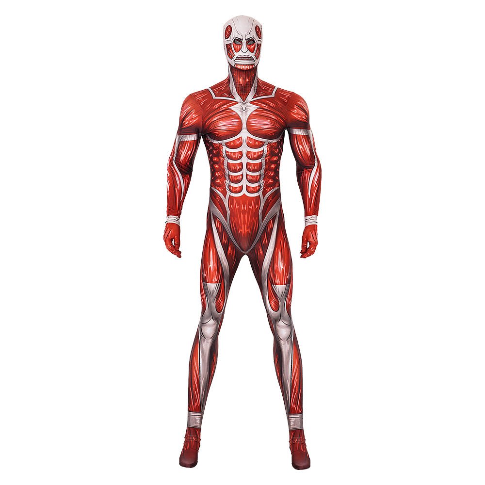 Attack on Titan - Titan Bodysuit Cosplay Kostüm für Anime-Fans