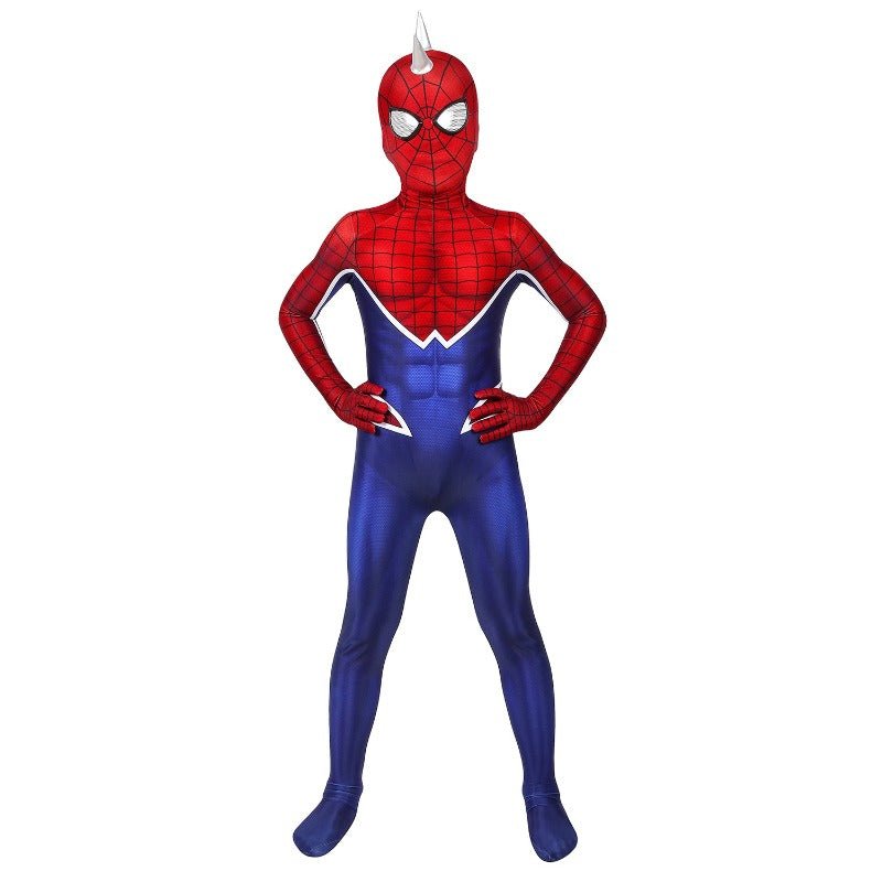 Kinder Spider-Man Kostüm - Spider-Man Punk Anzug Cosplay Kostüm