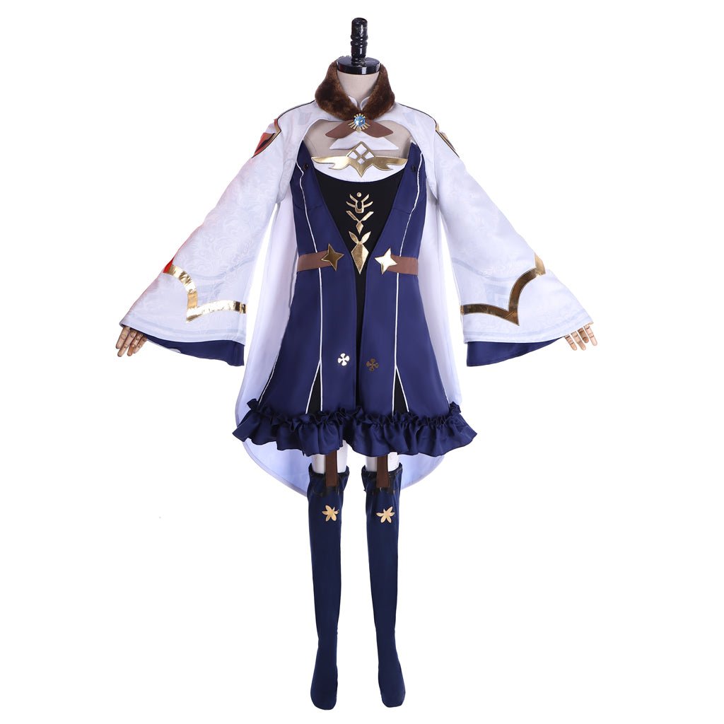 Genshin Impact Sucrose Cosplay Kostüm für Mädchen und Frauen - Sucrose Kleidung Outfit