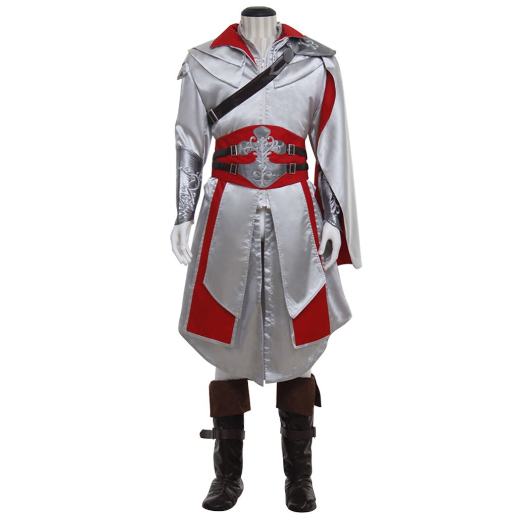 Heißes Creed Komplettset Mit Schuhen - Ezio Assassins Connor Outfit für Rollenspiele