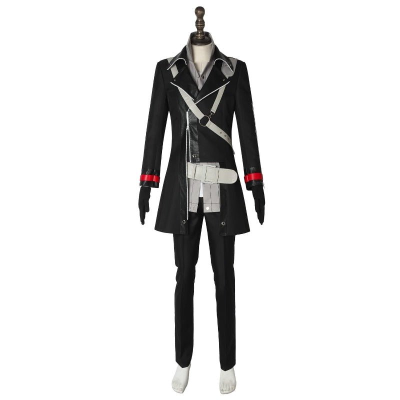Anime Rean Schwarzer Cosplay Komplettanzug Uniform für Halloween & Karneval