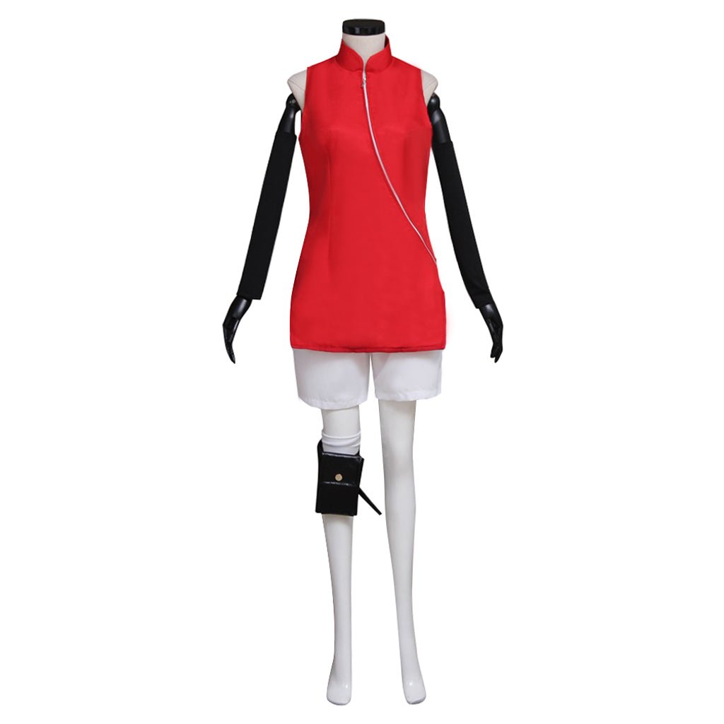Naruto Sakura Cosplay Kostüm – Authentisches Ninja-Outfit für Anime-Fans