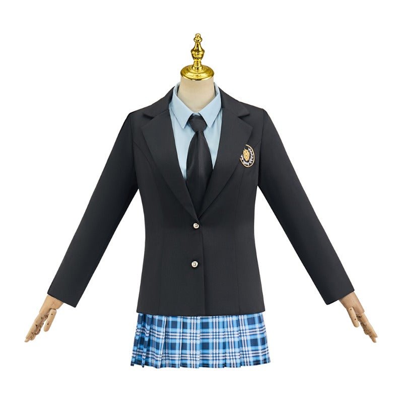 Mia Cosplay Schuluniform Damen Blazer Hemd Rock Outfit - Prinzessinnen Tagebuch Kostüm