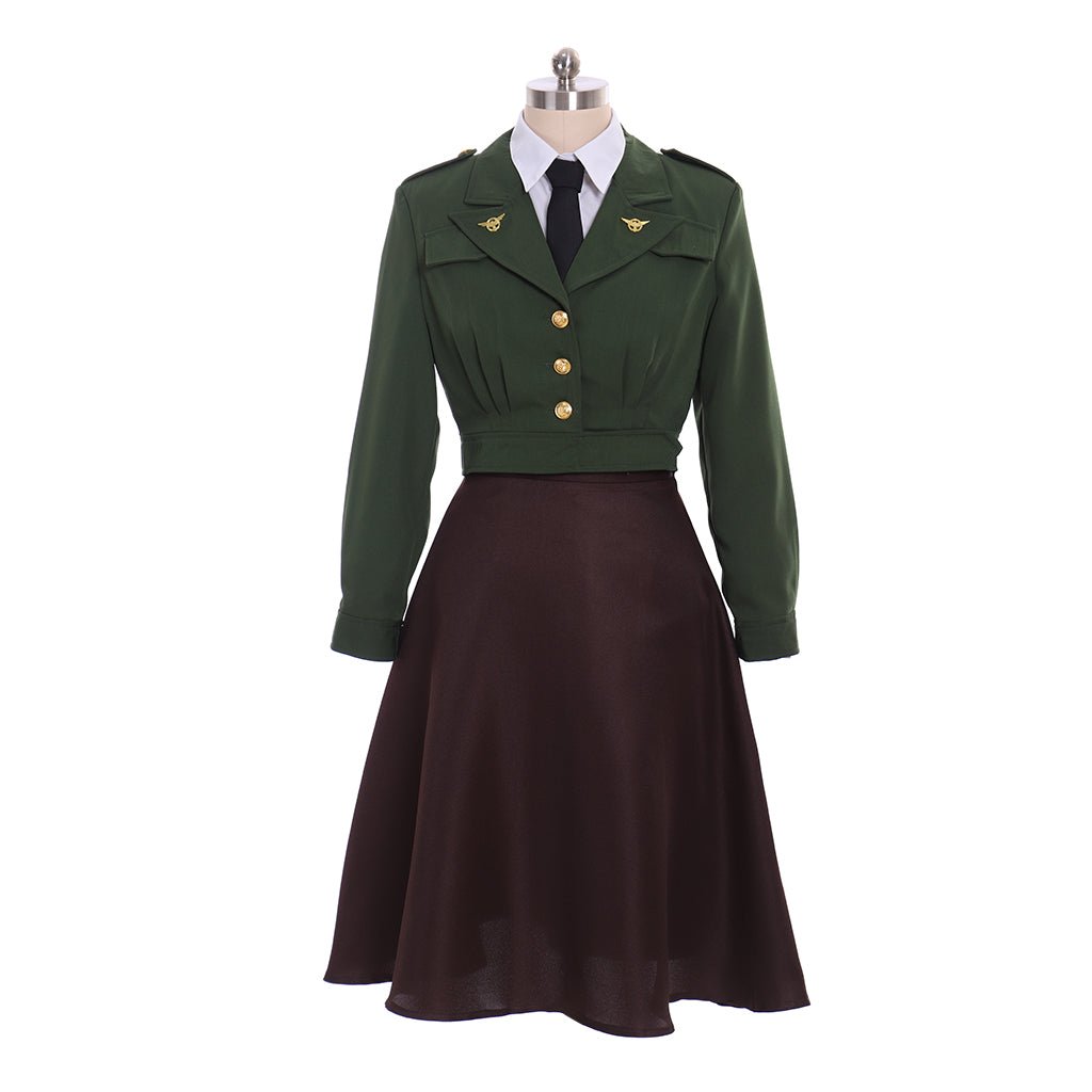 Anime Frauen Agent Cosplay Kostüm Outfit für Halloween