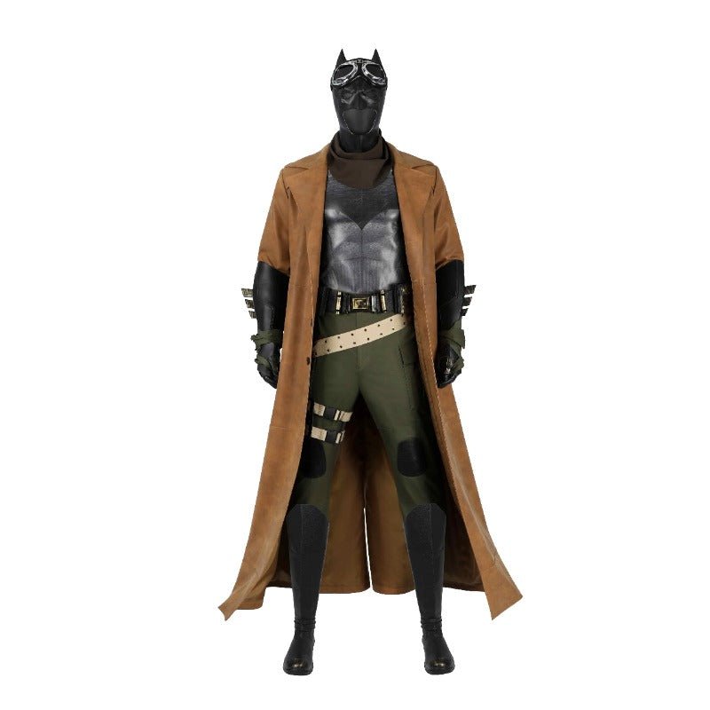 Ben Affleck Batman Cosplay Kostüm - Justice League Leder Kampf Trenchcoat