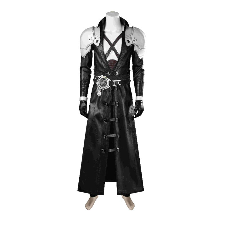 FF7 Remake Sephiroth Cosplay Kostüm Deluxe Edition für Erwachsene - Maßgeschneidertes Halloween Outfit