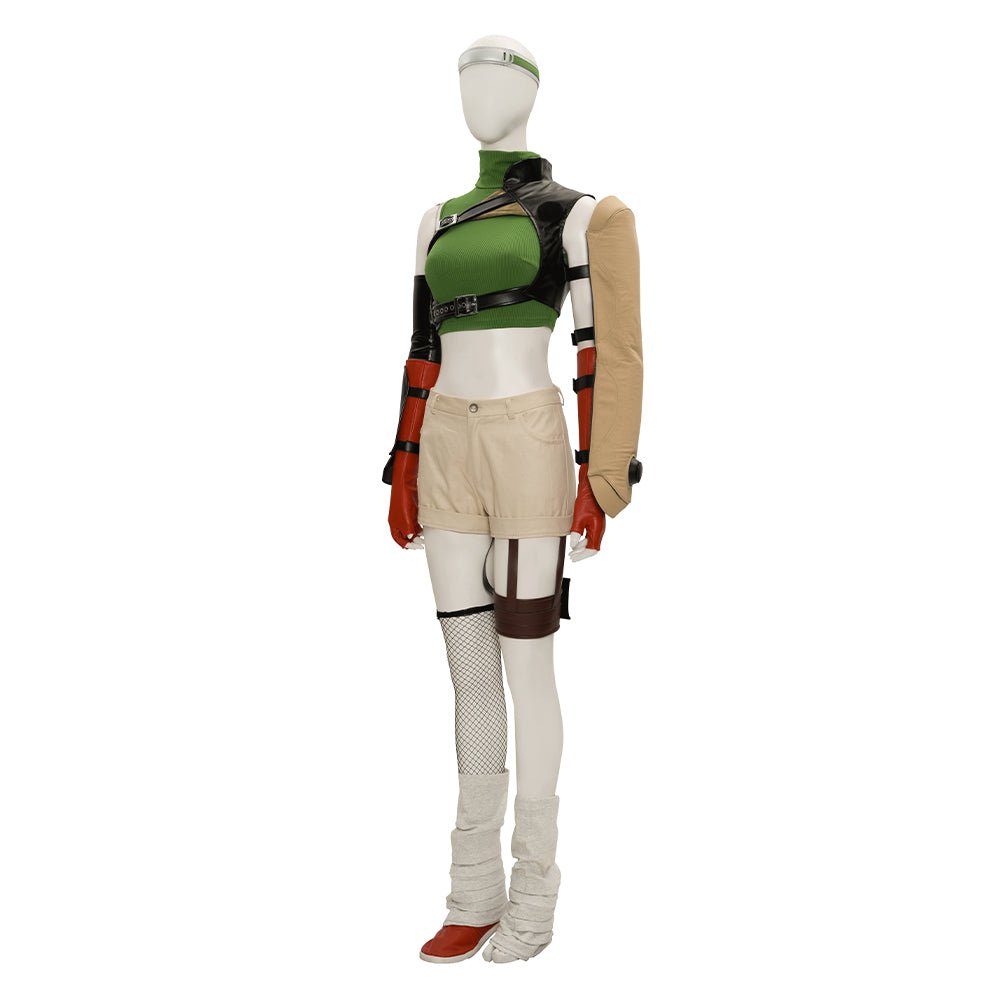 Yuffie Kisaragi Cosplay Kostüm von Final Fantasy VII - Halloween und Festival Outfit für Damen