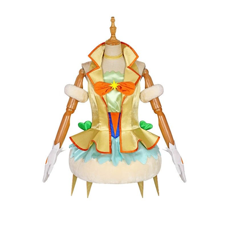 Healin'Good Pretty Cure Cure Sparkle Hinata Cosplay Kostüm Kleid für Anime-Fans